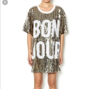 Gold BonJour Dress